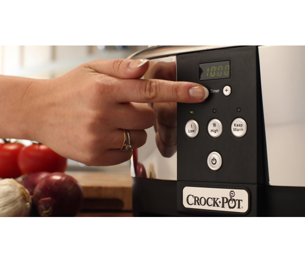 CROCK-POT WOLNOWAR 5,7L CHROM - 1451098 - zdjęcie 3